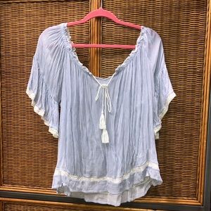 Off the shoulders top from AE